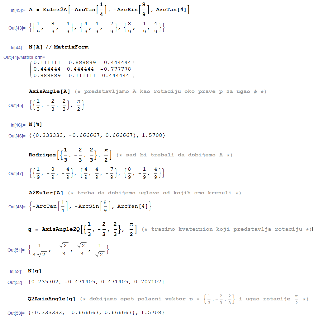 Test primer za funkcije 1-6